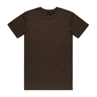 AS Colour Staple Tee - DARK CHOCOLATE