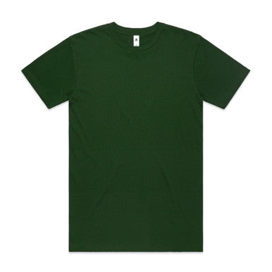 AS Colour Block Tubular Tee - FOREST GREEN