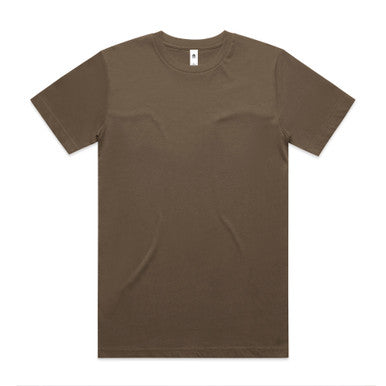 AS Colour Block Tubular Tee - WALNUT
