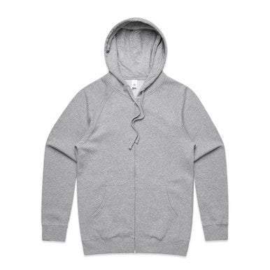 AS Colour Supply Zip Hood - GREY MARLE